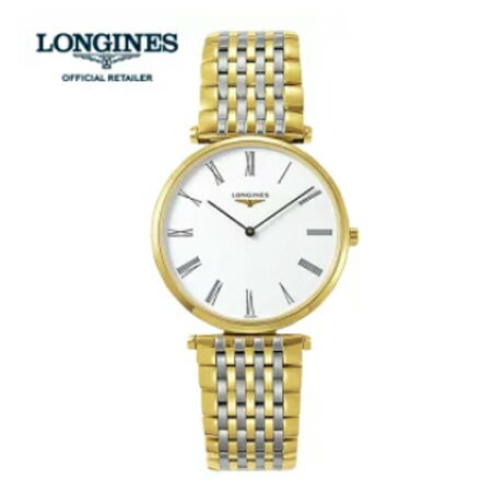 ロンジン 腕時計（メンズ） 【ご購入特典あります。】LONGINES ロンジン 腕時計 ラ　グラン　クラシック　ドゥ　 L4.755.2.11.7 コンビ 36mm（メンズ）ロンジン正規販売店【lonjines】【送料無料】【名入れ】【のし宛書】【ギフト包装】L47552117