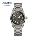 【ご購入特典あります。】（5年間保証）LONGINES ロンジン スピリット チタン spirit L38101536 　L3.810.1.53.6 正規輸入品 シリコン製ひげぜんまい 40mmケース スイス公式クロノメーター検定機関（COSC）が認定したクロノメーター