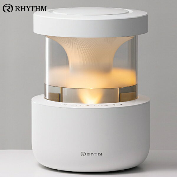 RHYTHM プールレス加湿器MIST300 2.2L　洗いやすい くつろぎの加湿器 9YYA23RH08 ライトグレー【送料無料】【ギフト】