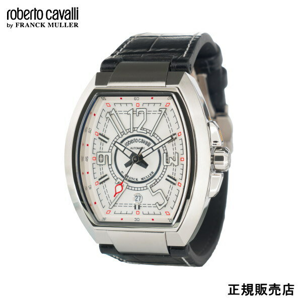 あす楽ロベルトカヴァリ バイ フランクミュラー roberto cavalli by FRANCK MULLER メンズ 腕時計 自動巻 RV1G207L0011 ブラックラバーベルト 【送料無料】【父の日】【プレゼント】【ギフト】…