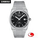 （あす楽）【TISSOT】ティソ 腕時計 PRX ピーアールエックス オートマティック　ブラック文字盤 T137.407.11.051.00 径40ミリ 10気圧防水 サファイアガラス （国内正規販売店）T1374071105100　Nivachron製ヒゲゼンマイ