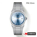 (あす楽)【TISSOT】ティソ 腕時計 PRX　35mm　クォーツ　 ピーアールエックス　 T137.210.11.351.00 ライトブルー 　ユニセックスモデル　ケース径35ミリ サファイアガラス 10気圧防水（正規販売店）T1372101135100【送料無料】【2年間保証付】