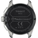 【TISSOT】ティソ 腕時計 T-TOUCH CONNECT SOLAR Tタッチ コネクトソーラー T121.420.44.051.00 10気圧防水 サファイアガラス チタン（国内正規販売店）T1214204405100　※トラベルケースプレゼント