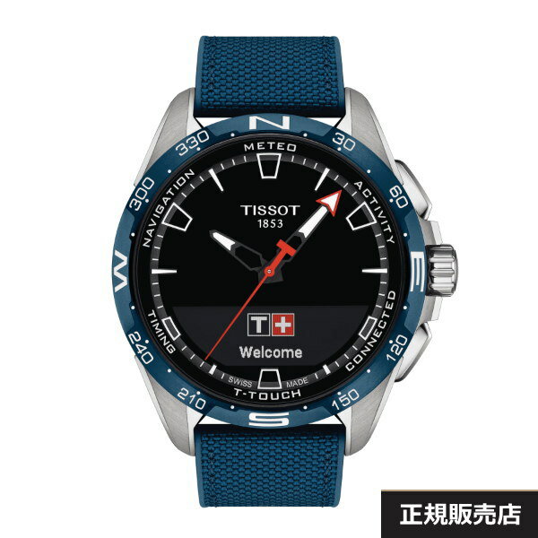 【TISSOT】ティソ 腕時計 T-TOUCH CONNECT SOLAR Tタッチ コネクトソーラー T121.420.47.051.06 10気圧防水 タクタイル傷防止加工サファイアクリスタルガラス（国内正規販売店）T1214204705106