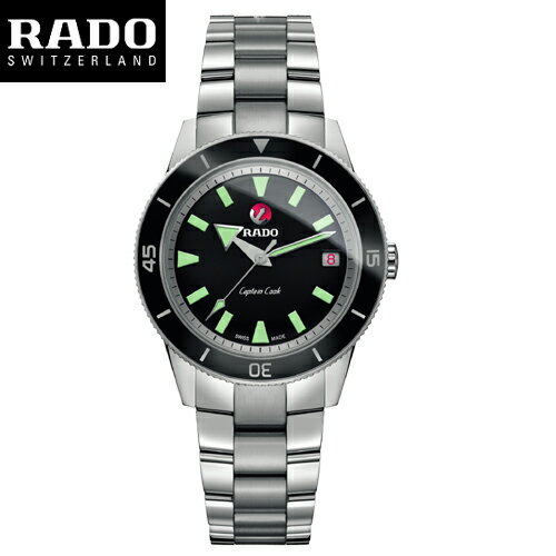 ラドー 正規5年間保証【RADO】ラドー　腕時計 ハイパークロム　キャプテンクック リミテッド　1962 ステンレススチール, ハイテクセラミックス　 R32500153（国内正規販売店）2年間の国際保証+rado.comからデジタル登録で3年間の延長保証、合計で最大5年間保証。