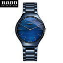 ラドー 【RADO】ラドー　腕時計　トゥルー　カラーズ　ブルー　クオーツ Rado 　True　 Colours ハイテクセラミックス R27005902 （国内正規販売店）2年間保証