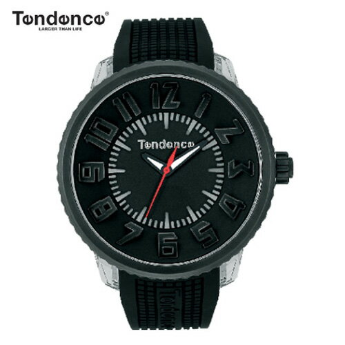 (あす楽) クーポン　テンデンス フラッシュ　LED搭載　ブラック(TENDENCE FLASH ) 4年間保証 メンズ/レディー　兼用腕時計 腕時計 TG530001 【正規登録店】【父の日】