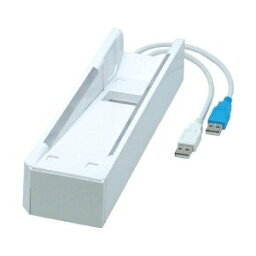 【新品】【外箱色あせ有】ホリ Wii USB イルミネーションスタンド ホワイト　白