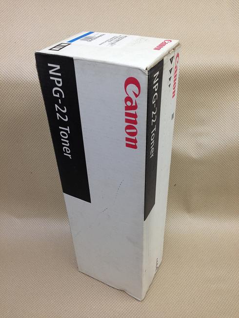 【未使用】【外箱ダメージ品】Canon キャノン NPG-22 Toner トナー CYAN シアン 藍色 7628A003【AA】