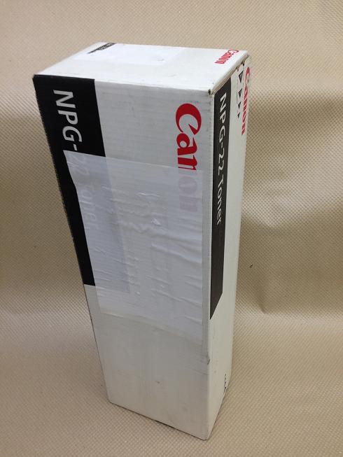 【未使用】【外箱ダメージ品】Canon キャノン NPG-22 Toner トナー Black ブラック 黒色 7629A003【AA】