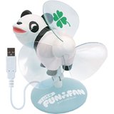 【中古】【動作確認済み】【パッケージダメージ有】USBファンファン FANFAN かわいいミニせんぷうき　パンダ キューブ(cube)　小さい扇風機　おもちゃ