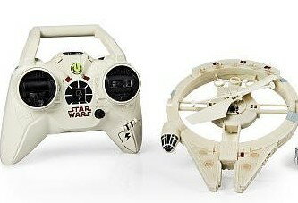 【新品】AirHogsStarWars エアーホッグススターウォーズリモートコントロール　ミレニアムファルコン　ラジコン おもちゃ　ジャイロセンサー搭載で安定飛行