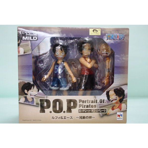 【送料無料】【新品】 ONEPIECEワンピースエクセレントモデル Portrait.Of.Pirates ワンピースCB-EX ルフィ エース -兄弟の絆- 完成品フィギュア(メガハウス)【スケール約 1/8約110-125mm】ポートレート オブ パイレーツ