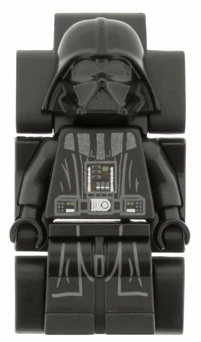 【新品】LEGOWATCH レゴウォッチ腕時計 STARWARSスターウォーズ　8021018　DARTHVADERダースベイダーフィギュア付き