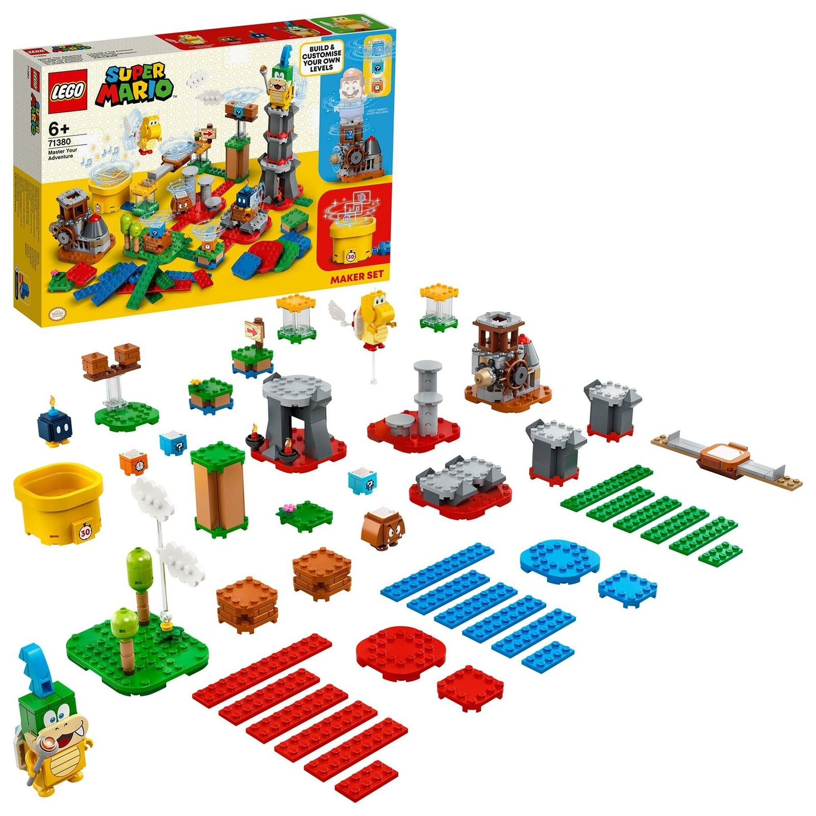 【送料無料】レゴジャパン LEGO SUPERMARIOスーパマリオ 71380 コース マスターチャレンジ 71380コ-スマスタ-チヤレンジ　366ピース