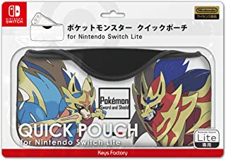 【新品】【送料無料】スイッチライト用　キーズファクトリー KeysFactory ポケットモンスター クイックポーチ for Nintendo Switch Lite レジェンド CQP-101-2【ゆうパケット】【代金引換不可】nintendoライセンス商品