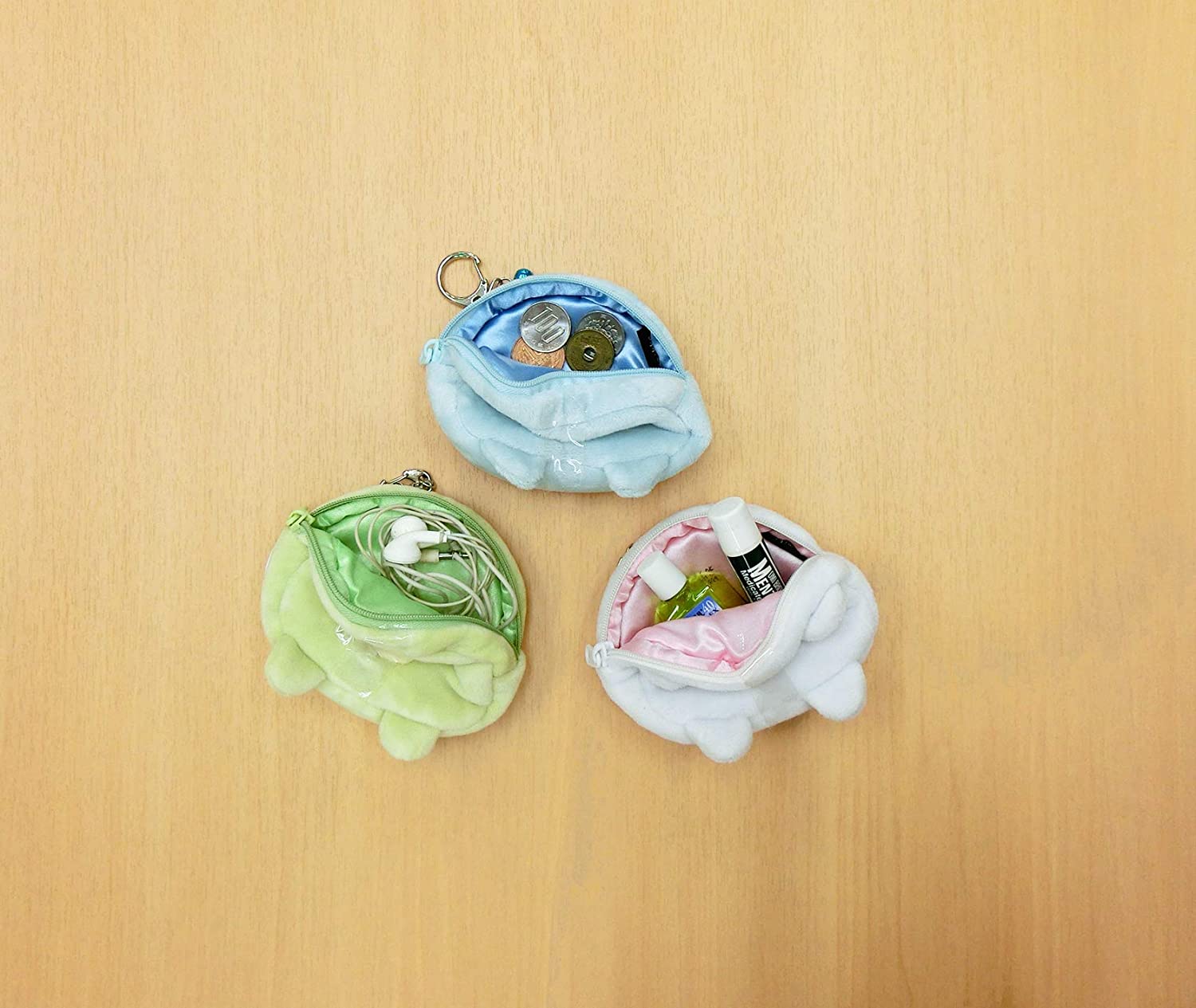 【送料無料】【新品】すみっコぐらし しろくまミニフェイスポーチ ミニポーチ サンエックス ユニック 小物入れ　サイズ：約11×10センチ