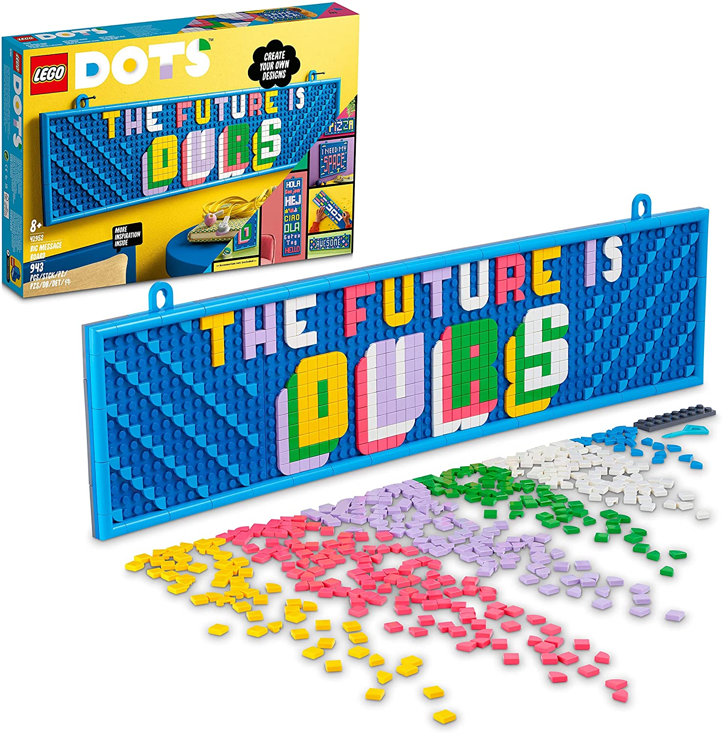 レゴ LEGODOTS　41952 ドッツ メッセージボード デラックス 5.6x26.2x38.2cm　943ピース