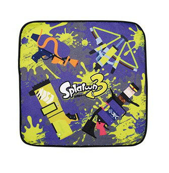 【送料無料】【未開封】スプラトゥーン3　一番くじF賞　デザインタオル　サイズ：約25×25センチ【代金引換不可】Nintendo　全7種のうち1種　ハンカチのサムネイル