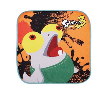 【送料無料】【未開封】スプラトゥーン3　一番くじF賞　デザインタオル　コジャケ　サイズ：約25×25センチ【代金引換不可】Nintendo　全7種のうち1種　ハンカチのサムネイル