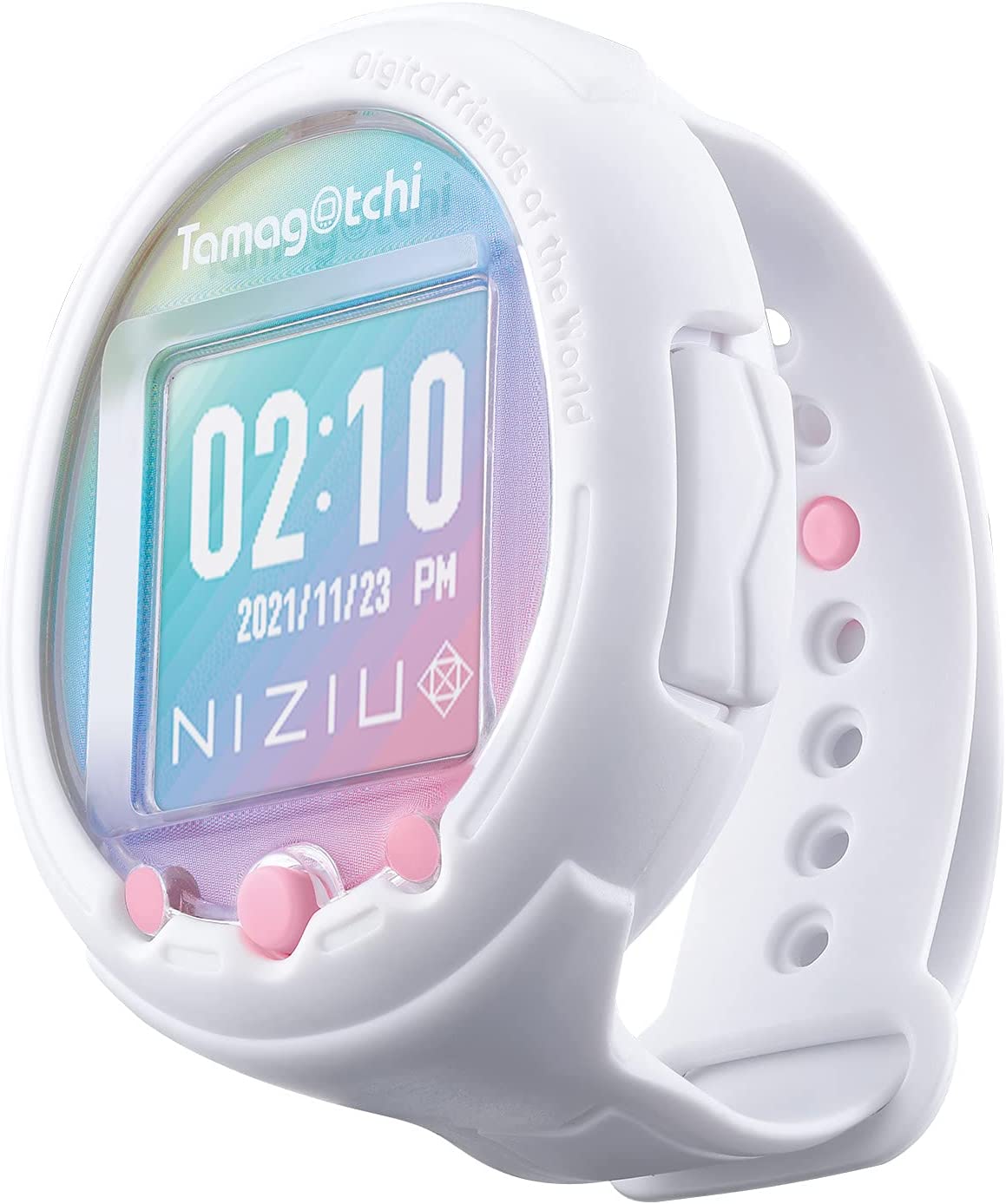 電子ペット 【送料無料】【新品】バンダイ Tamagotchi Smart NiziUスペシャルセット　 たまごっちスマートニジュスペシャルセツト【たまごっちスマート】USB充電式　ベルトサイズ：約12.5～18.5センチ