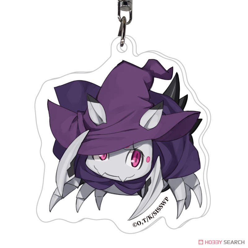 Rakuten - 【送料無料】【新品】蜘蛛ですが、なにか？ アクリルキーホルダー 魔法担当1 T-KMAK-03ヒラ商【代金引換不可】本体サイズ約5.7×6.8センチ