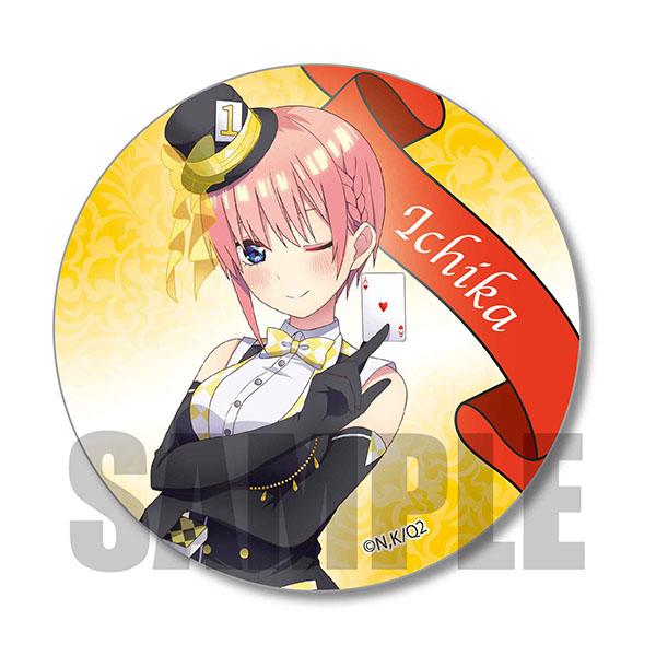 「五等分の花嫁∬」より、缶バッジが登場！ ※写真はイメージサンプルです。あくまでイメージですので、実際の商品と異なります。 （外箱の保証は致しません。） 当店では、商品の初期不良等の返金・交換は致しておりません。申し訳ございませんが万が一初期不良等ございましたらメーカー様に直接お問い合わせをお願い致します。 商品によっては、外箱に（擦り傷・凹み・破れ等）のダメージがある場合がございます。 こちらの商品はゆうメール・普通郵便・定形外郵便での配送のため送料無料とさせていただいております。商品名に記載してあります通り、代金引換不可の商品となっております。ご指定された場合は、 一旦キャンセルとさせていただきます。 お支払方法を代金引換以外のお支払方法で、再度ご注文いただきますようお願い致します。 尚、郵便事故の責任は負うことが出来ませんので、予めご了承ください。 【関連キーワード】 ベルハウス　五等分の花嫁∬ 缶バッジ マジシャンver. 中野五月 五等分の花嫁 中野一花 二乃 三玖 四葉 五月 カンバッジ 缶バッジ バッチ　おもちゃ　玩具