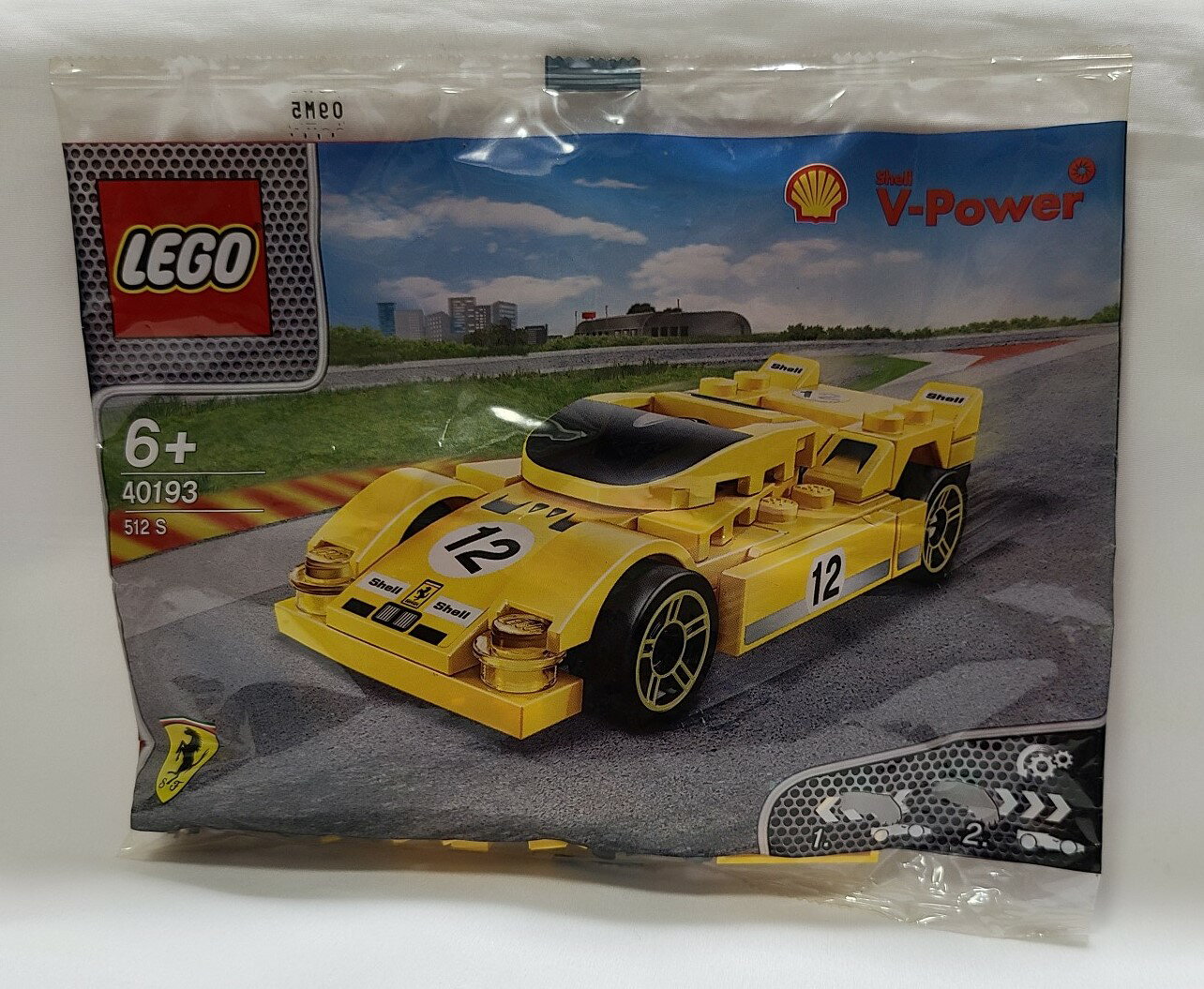 【送料無料】レゴ×昭和シェル フェラーリ 40193 512 S【ポリ袋】LEGOShell　V-Power【代金引換不可】【ゆうパケット】昭和シェル石油