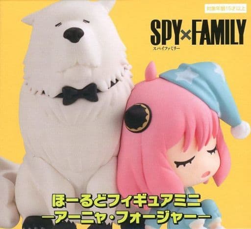 【送料無料】ほーるどフィギュアミニ　アーニャ・フォージャー＆ボンド・フォージャー　サイズ：約8センチ　全2種のうち1種　フリュー【離島発送不可】