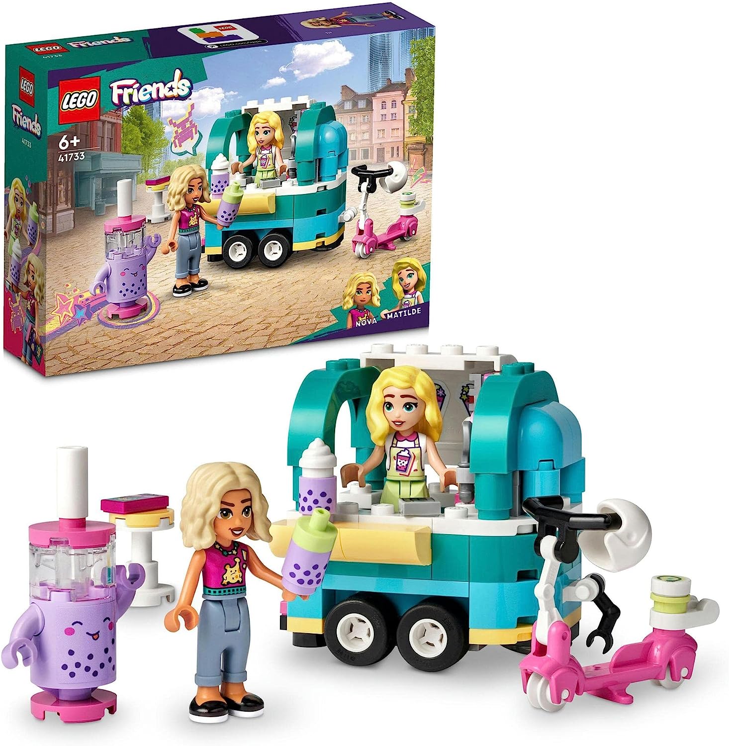 【新品】LEGOFrends レゴフレンズ 41733 タピオカティ スタンド 【109ピース】