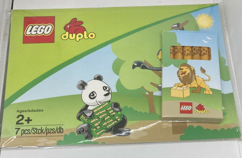 LEGOduplo　おえかき7点セット（ノート・クレヨン）6031649