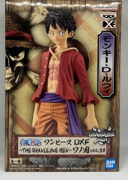 【送料無料】ワンピース DXF～THE GRANDLINE MEN～ワノ国 vol.24 ルフィ サイズ：約16センチ フィギュア