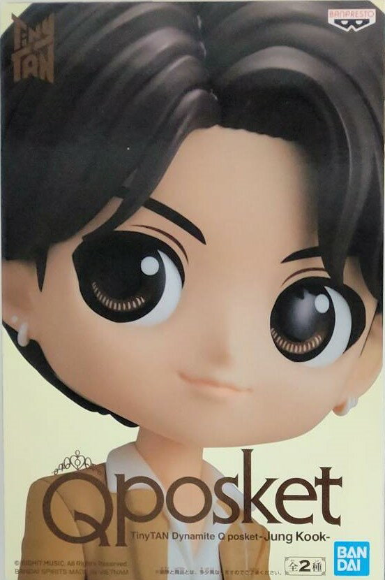 【未開封・未使用】Qposket　 TinyTAN Dynamite JungKook　単品 キューポスケット　A.ver　通常カラー　フィギュア　全高：約14センチ【送料無料】バンプレスト　BTS