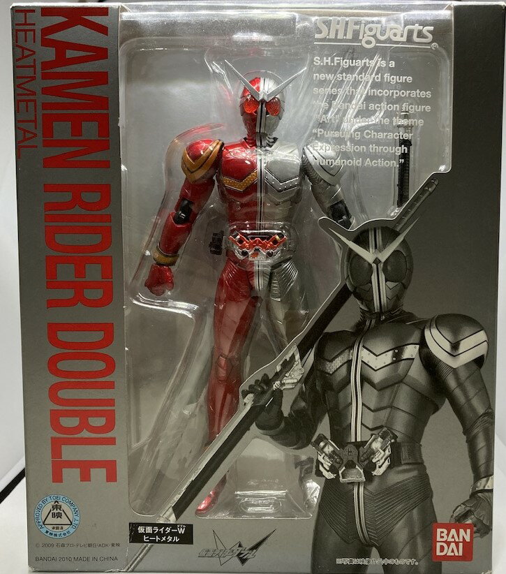 【新品】【外箱ダメージ有】 S.H.フィギュアーツ Figuarts 仮面ライダーW ダブル ヒートメタル フィギュア KAMEN RIDER DOUBLE バンダイ