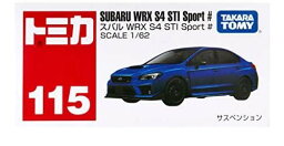 【送料無料】トミカ No.115 スバル WRX S4 STI Sport # スケール1/62【代金引換不可】【定形外郵便】　タカラトミー