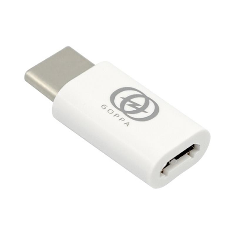 ������̵����micro USB B to USB Type-C �Ѵ����ͥ������ۥ磻�� GP-USBMBCH/W���������Բġۡ������͹�ءۡ�GOPPA�å��å�
