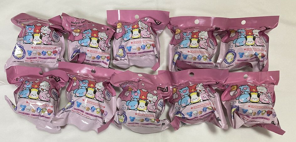 Rakuten - 【送料無料】BT21mininiマスコットバスボール 10個セット【1個入り1回分/全7種のうちランダムで1種入】ソロモン商事