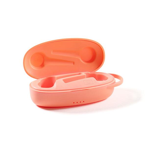 【送料無料】フルワイヤレスイヤホン AH-TWS08 OPK　オレンジピンク　AXESアクセス