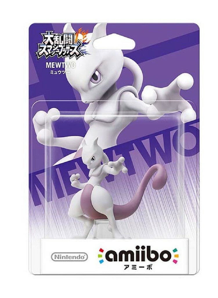 【送料無料】amiibo ミュウツー 大乱闘スマッシュブラザーズシリーズ【北海道・離島のみ定形外郵便発送】 任天堂 MEWTWO