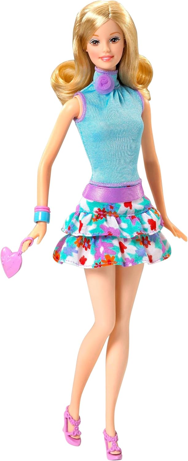 【送料無料】バービー おでかけバービー げんきなブルー P5752 METTEL 人形　ドール【北海道・離島発送不可】