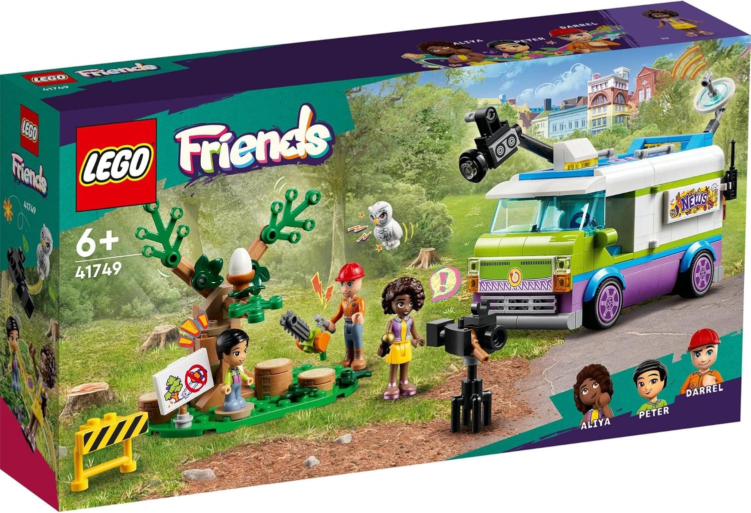 【送料無料】LEGOFriends レゴフレンズ 中継車 41749 【446ピース】
