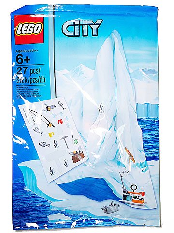 乐天商城 - 【未開封】レゴ　シティ　LEGO CITY 5002136 ミニジオラマ　氷山