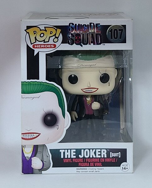 【送料無料】ポップ！ヒーローズ　スーサイドスクワッド　ザ　ジョーカー　107　POP!HEROES　THEJOKERS【離島発送不可】フィギュア