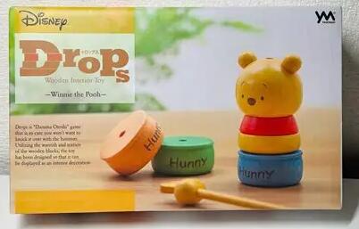 【送料無料】ドロップス プーさん やのまん 608-01【離島発送不可】だるま落とし