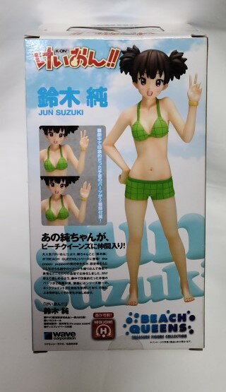 【送料無料】けいおん!! 鈴木純 BEACH QUEENS【離島発送不可】フィギュア　WAVE　サイズ 全高約16センチ