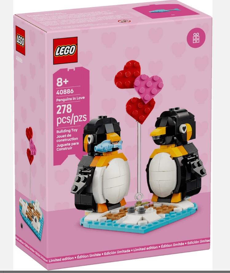 Rakuten - 【送料無料】LEGOレゴ　40886　ペンギンの恋人たち【278ピース】【北海道・離島発送不可】Penguins in Love【非売品】