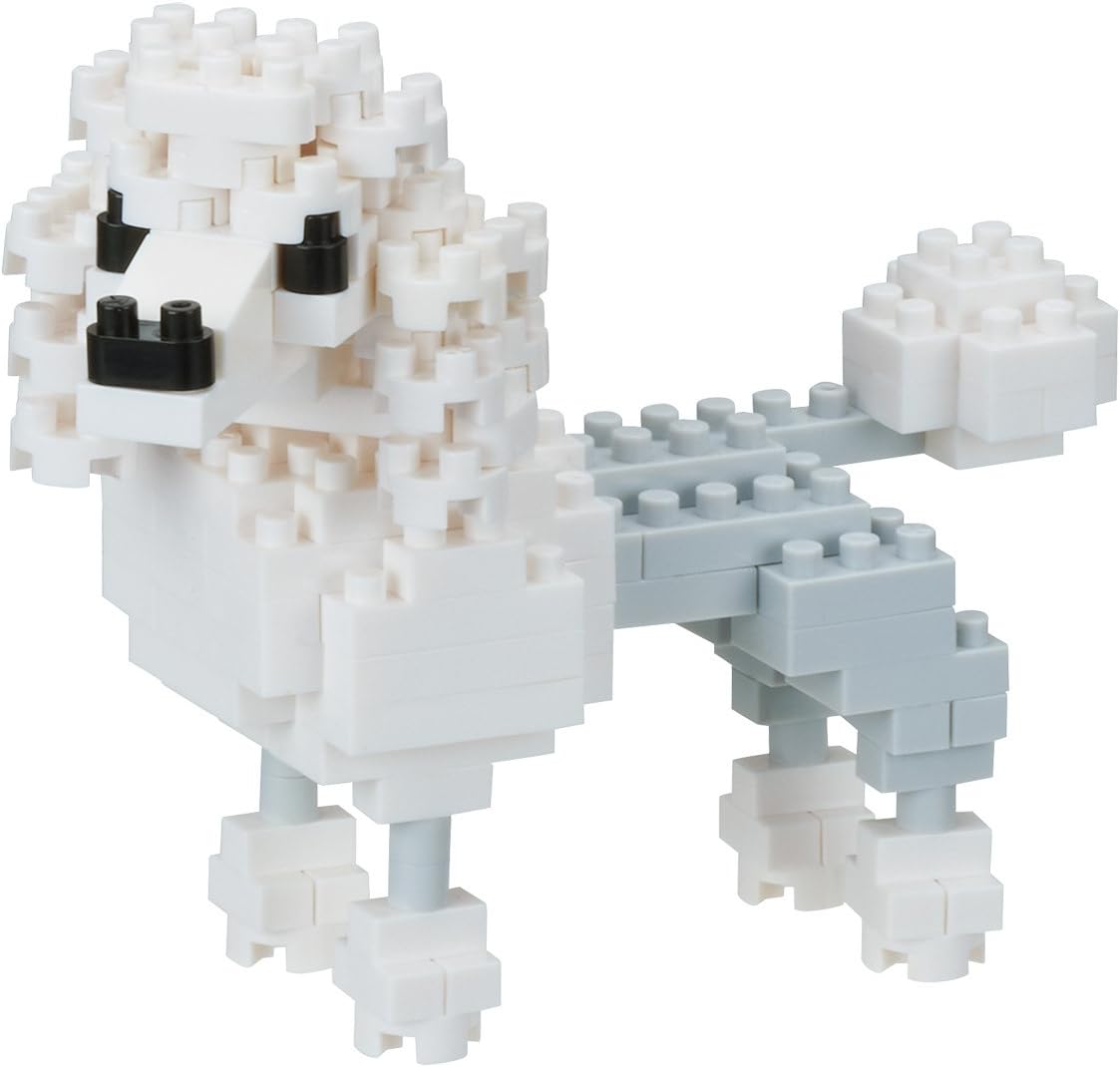 ヨツバ商店 楽天市場店の【送料無料】nanoblockナノブロック　NBC＿262　ドッグブリード　プードル【130ピース】【代金引換不可】【定形外郵便】カワダ｜アングル2