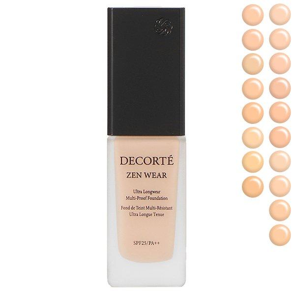 【国内正規品】コスメデコルテ COSME DECORTE ゼン ウェア フルイド 30mL 全40色 リキッドファンデーション SPF25・PA++ 毛穴カバー 透明感 素肌感 1