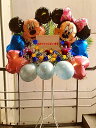 バルーンスタンド 花 バルーン スタンド花 風船 豪華 開店 祝い 御祝 誕生日 記念 式典 発表会 舞台 オープン 新装開店 開業 開所 コンサート ライブ バースデー 演劇 公演 コンクール 新規オープン 周年 送料無料 ミッキー ミニー bst031 - Clover Flower