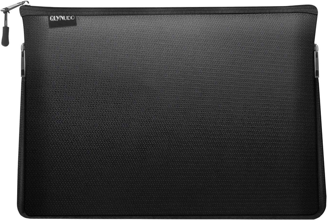 ENORD 金庫 耐火バッグ 貴重書類保管ケース 防水 防炎 防爆 現金収納ケース ファイル 耐熱2000度 A4サイズ対応 大容量手提げ (35*25*5CM)